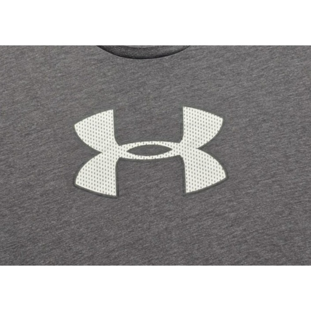 Under Armour Heat Gear Loose fit men's gray logo graphic t-shirt sz. 2XL - Picture 2 of 10